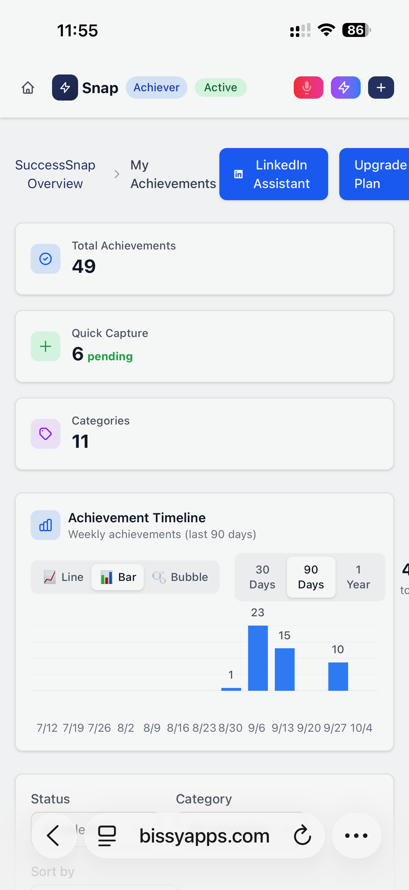 SuccessSnap Screenshot 1